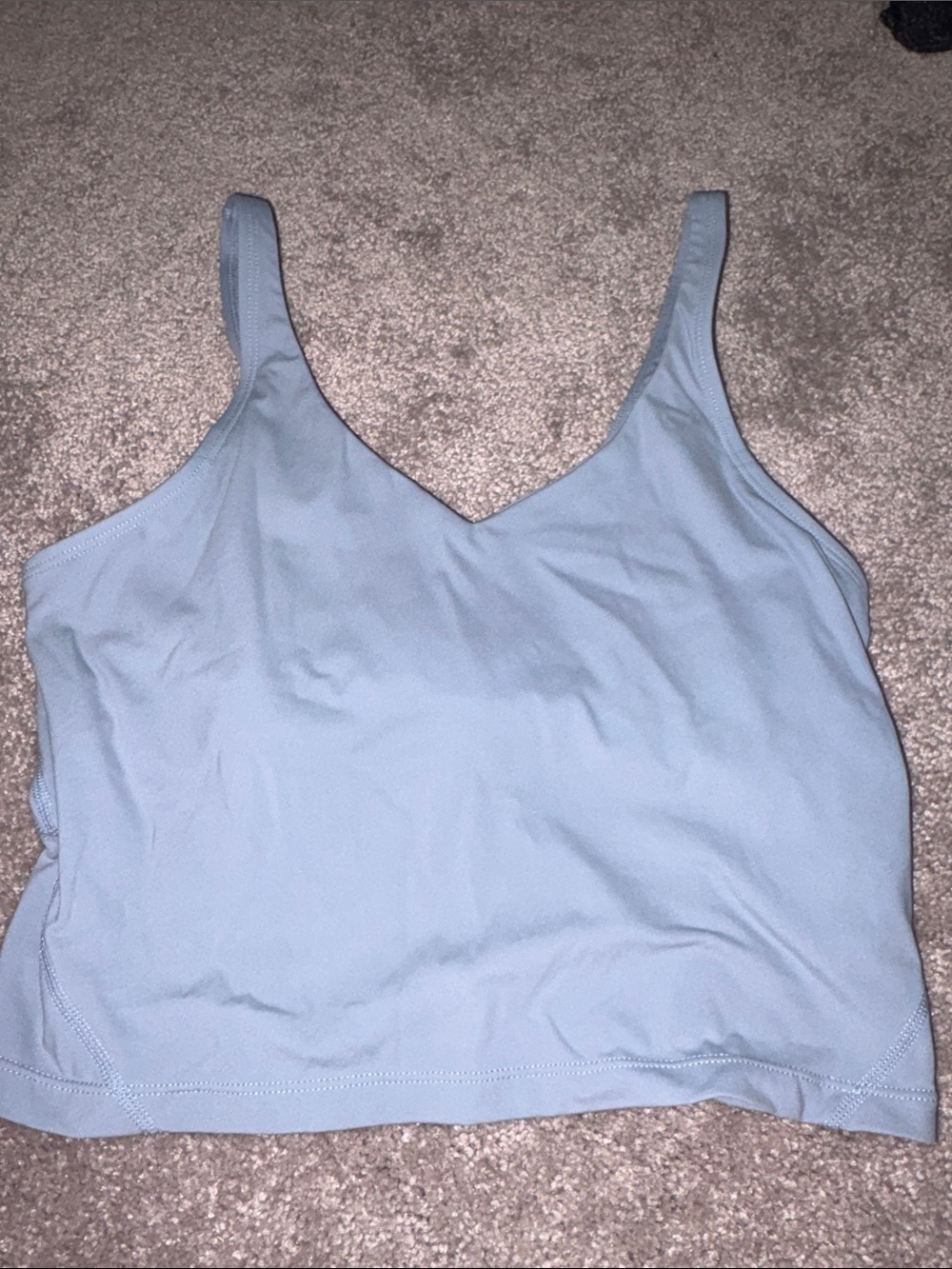 Light Blue Women's athletic Tank Top